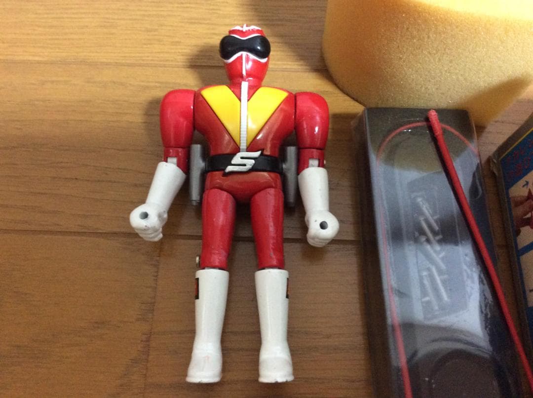 [当時物]ポピー　秘密戦隊ゴレンジャー　アカレンジャー　超合金