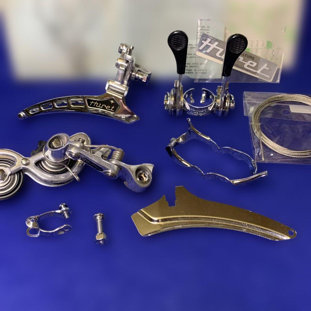 Huret ユーレーフロント・リアディレイラーＷレバーセット【ビンテージ】