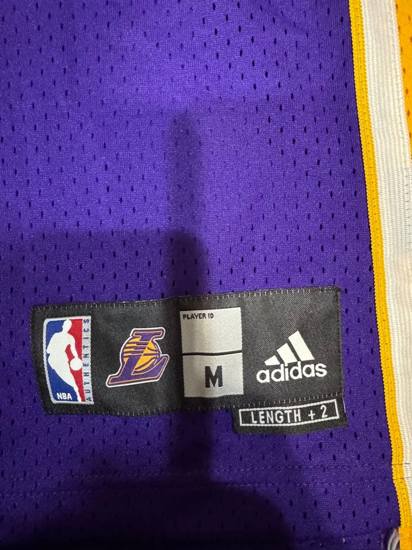 【極美品/タグ付】NBA レイカーズ バイナム スウィングマンジャージ Mサイズ