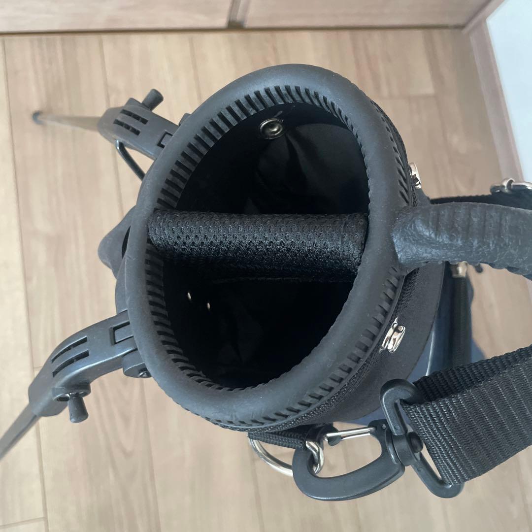 【新品】DESCENTE ゴルフサイドバッグ 【ネイビー】