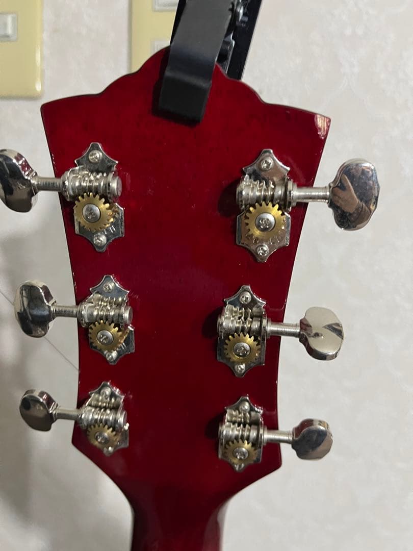 GUILD セミホロウボディ エレキギター チェリーレッド