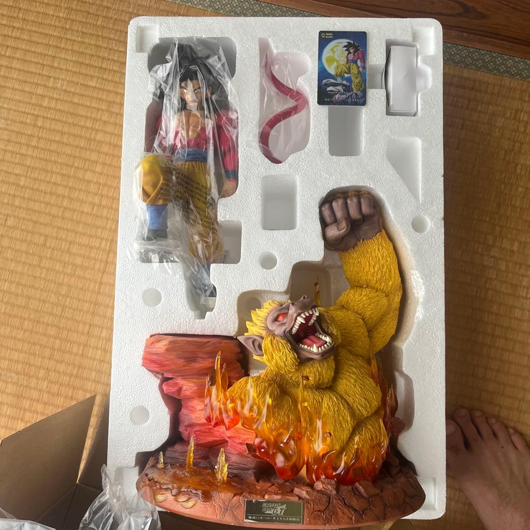 【300体限定】ドラゴンボール　ガレージキットスーパーサイヤ人４孫悟空　大猿
