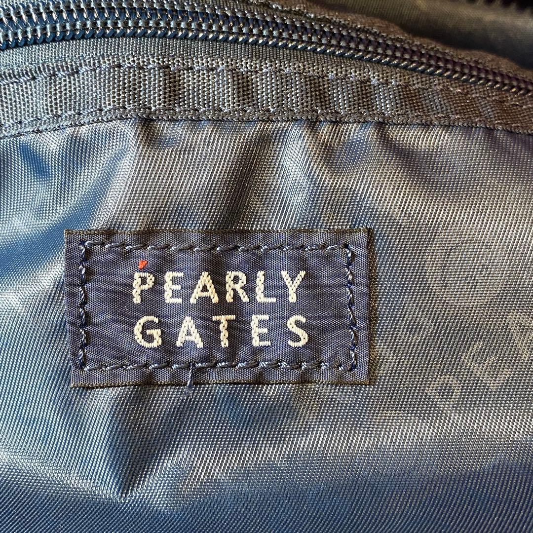【未使用】PEARLY GATES サークルロゴロッカーバッグ ピンク