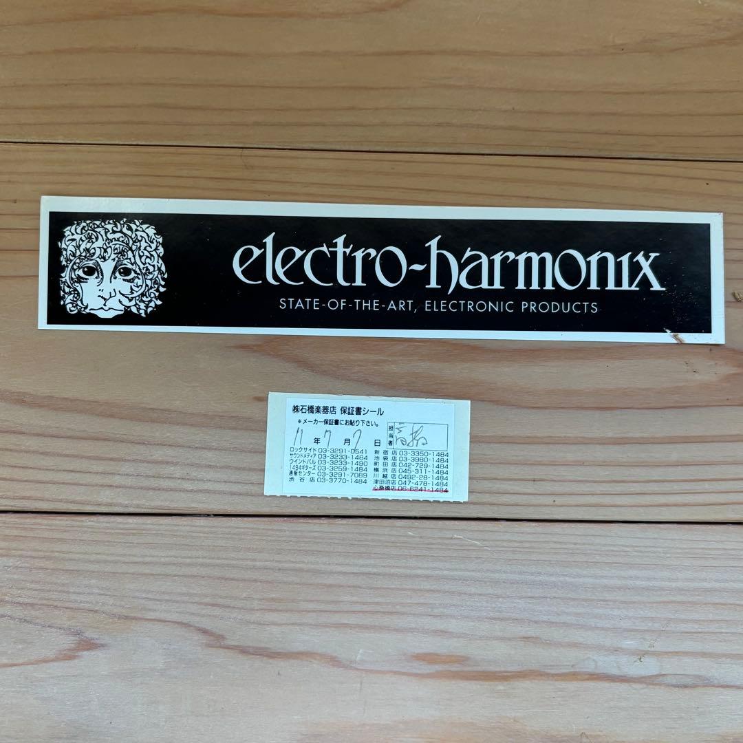 Electro-Harmonix マイクロシンセサイザー 木箱アダプタ 美完動品
