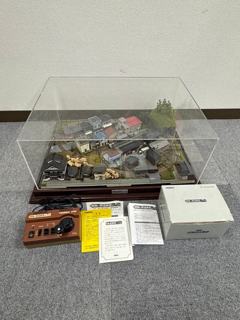講談社 昭和の鉄道模型をつくる 完成品 ジオラマ ケース コントローラー セット