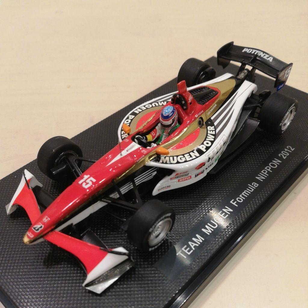 エブロ 1/43 TEAM MUGEN #15 佐藤琢磨 2012