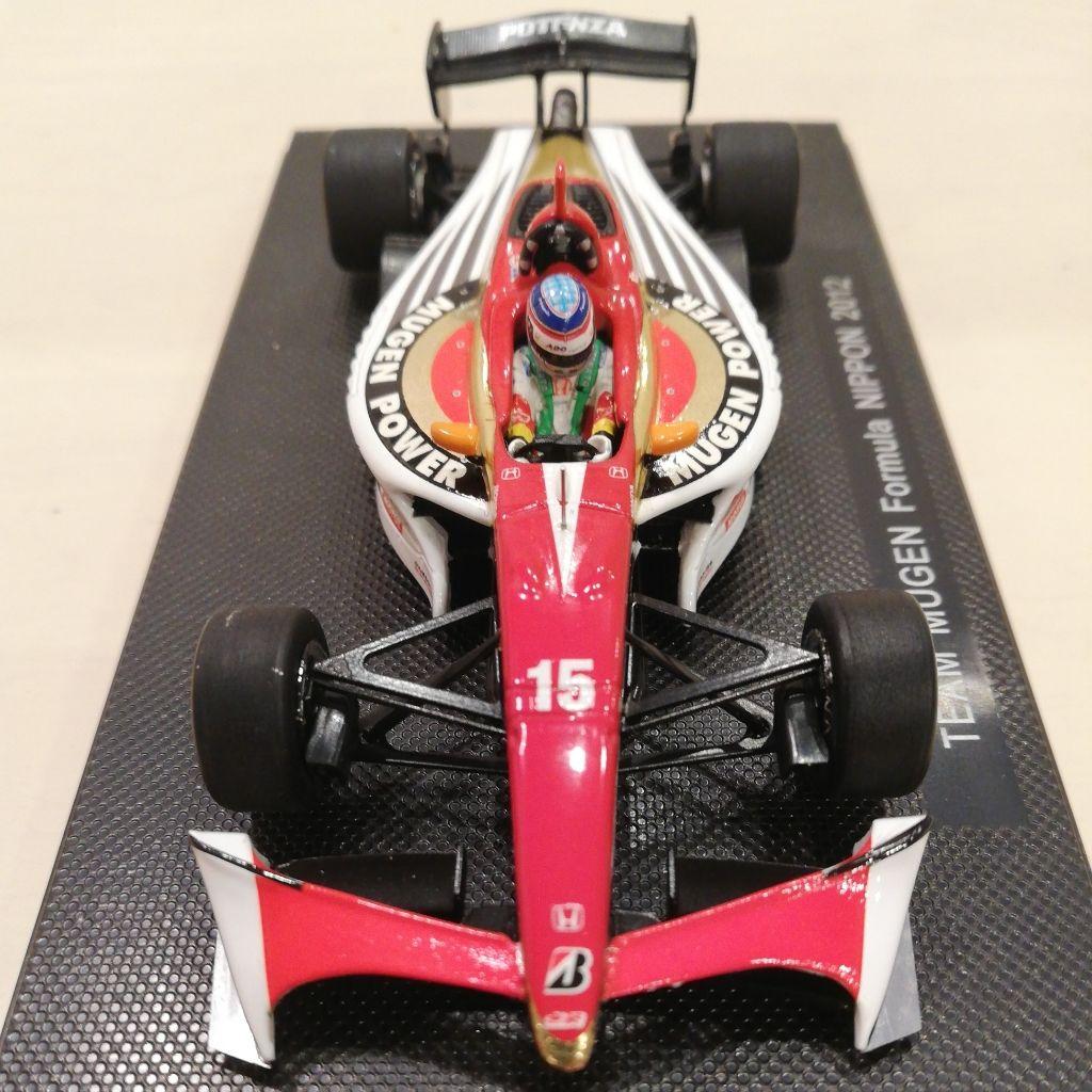 エブロ 1/43 TEAM MUGEN #15 佐藤琢磨 2012