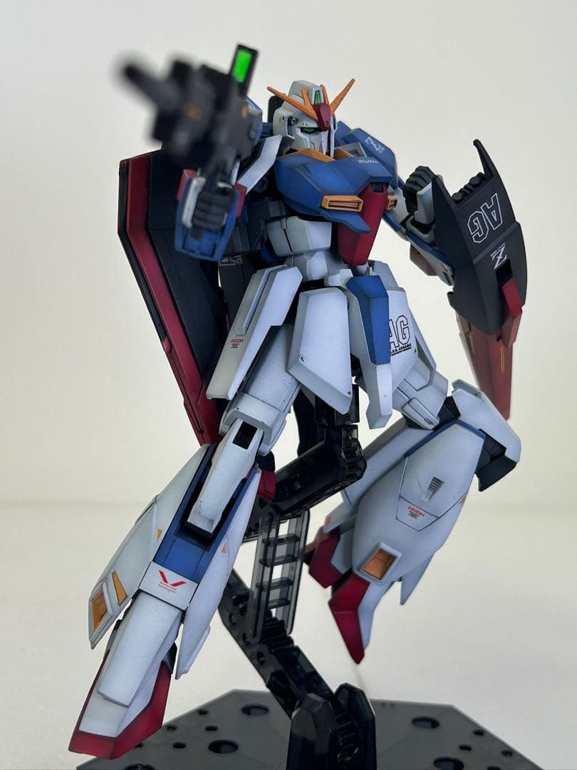 初売り ガンプラ 全塗装完成品 HGUC Zガンダム