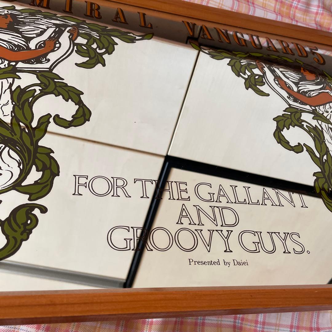 パブミラー ヴィンテージ　鏡　ADMIRAL VANGUARD5 インテリア