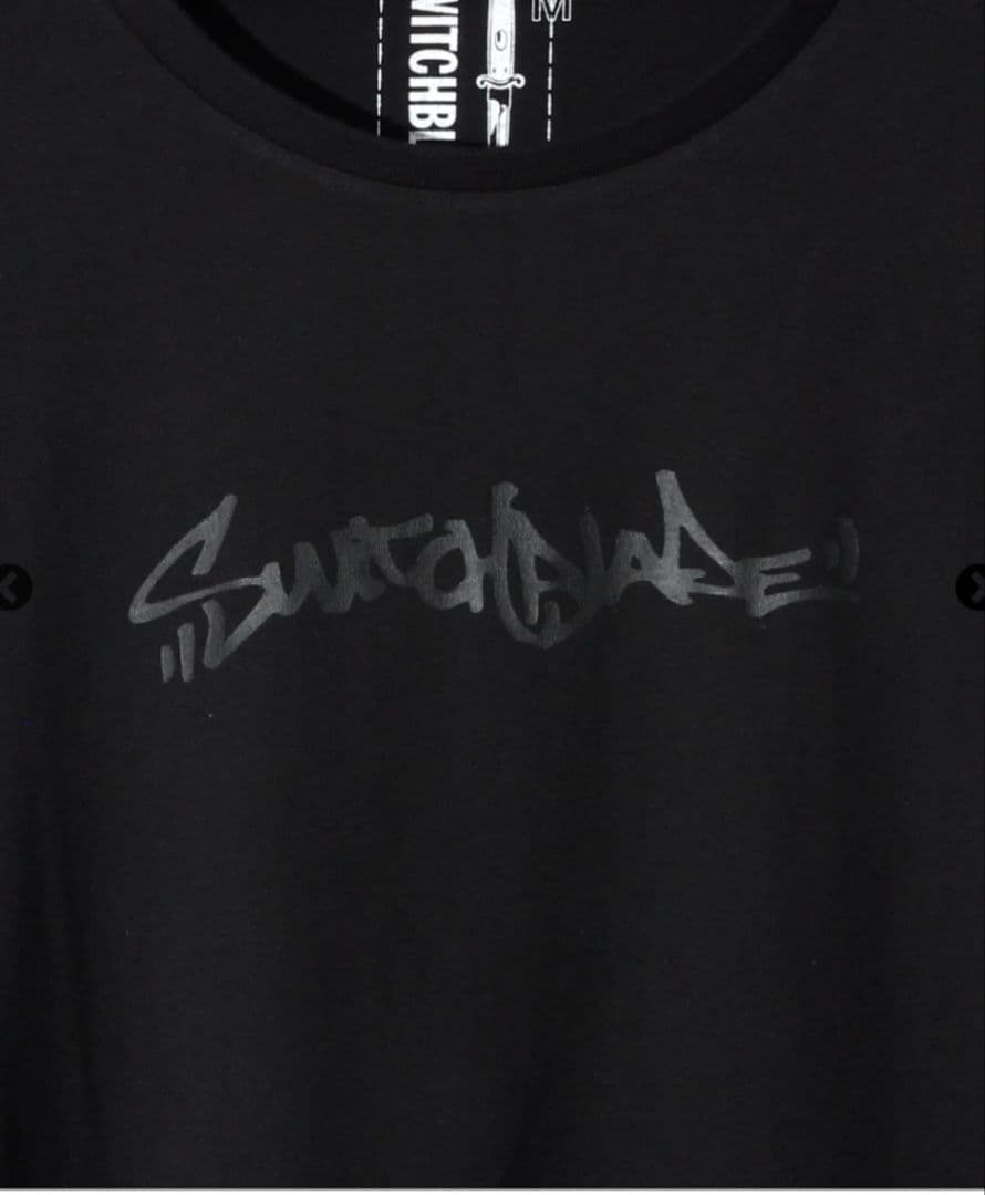 HYDE着 SWITCHBLADE SB TAGGING LOGO TEE