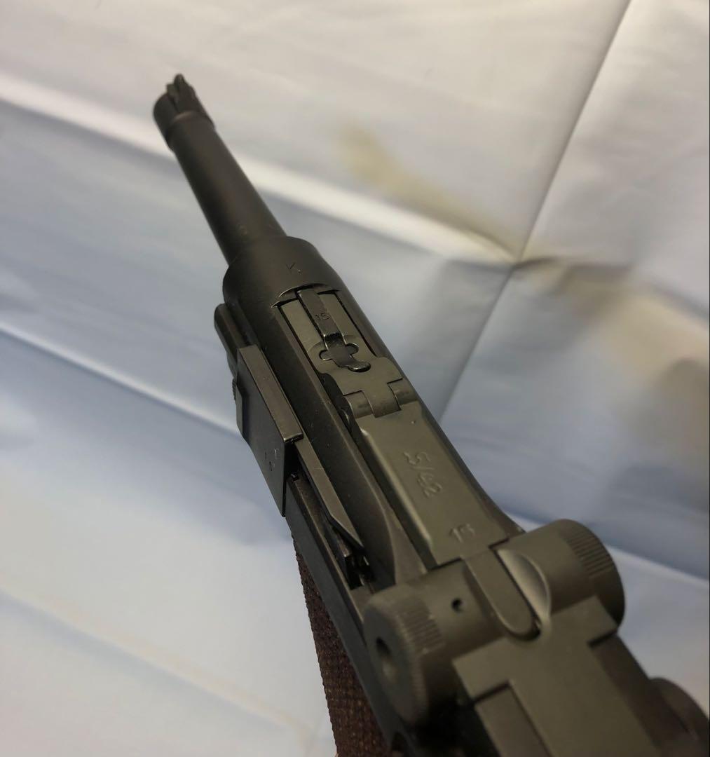 タナカワークス　ルガーP-08 ガスガンHWモデル　4インチ　18歳以上エアガン