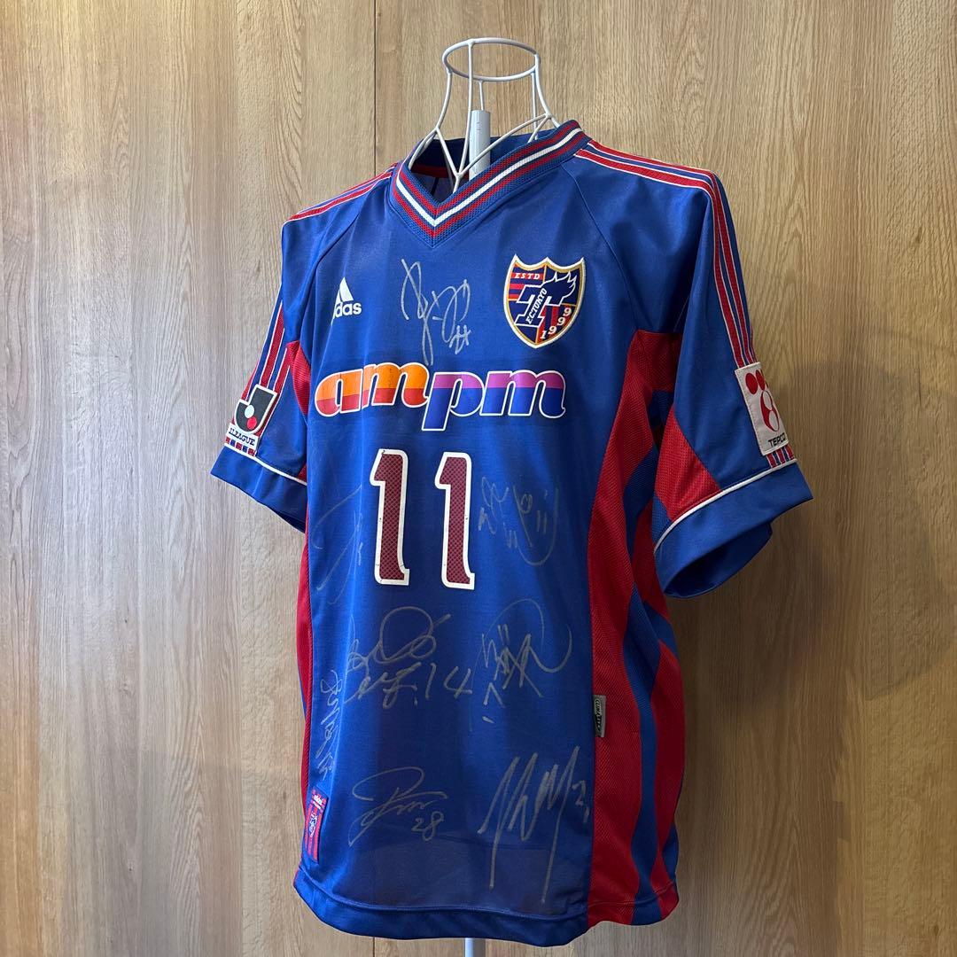【FC東京】1999年ホームユニフォーム J1昇格時所属選手サイン入り