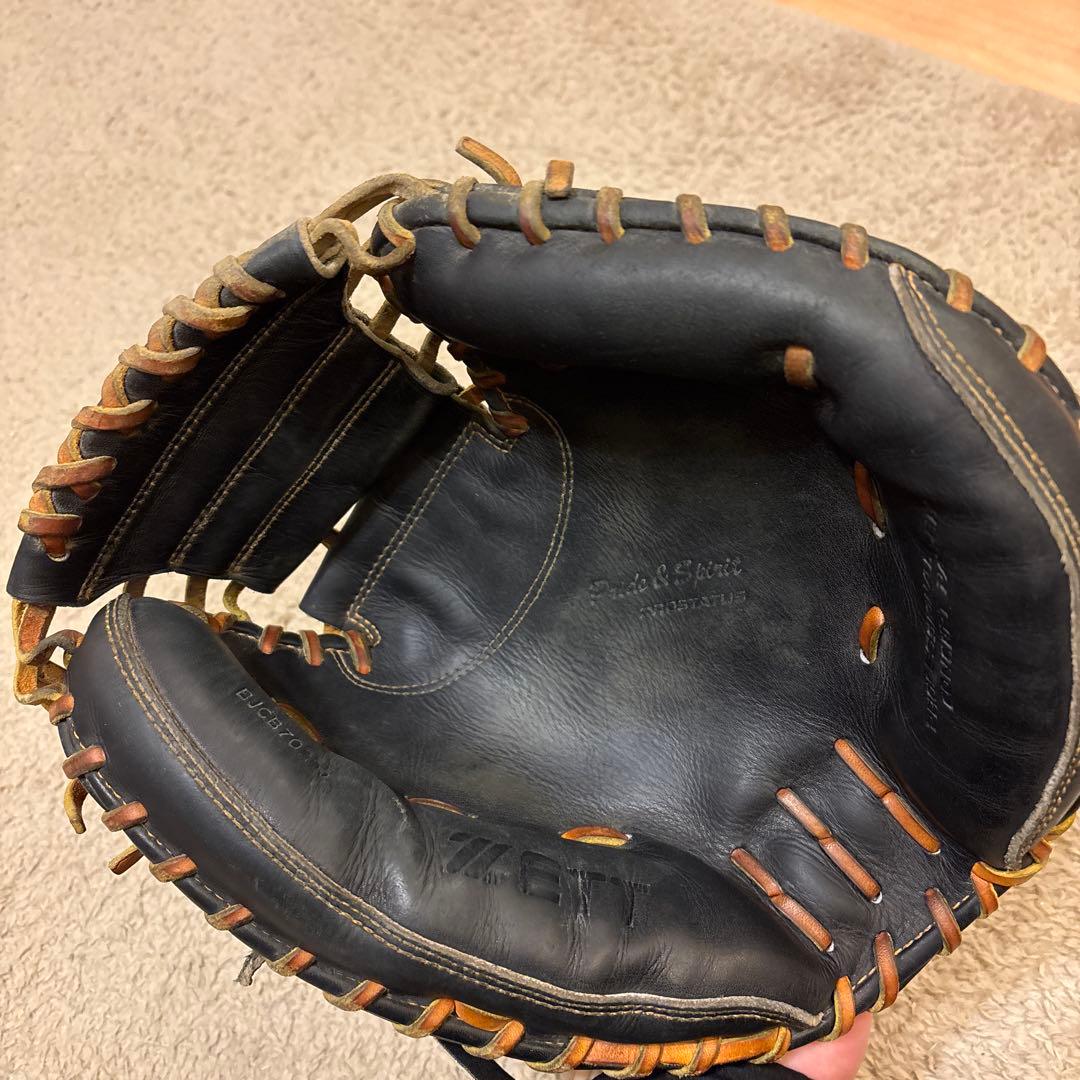 少年軟式キャッチャーミット プロステイタス小林モデル 即使用可 交渉可