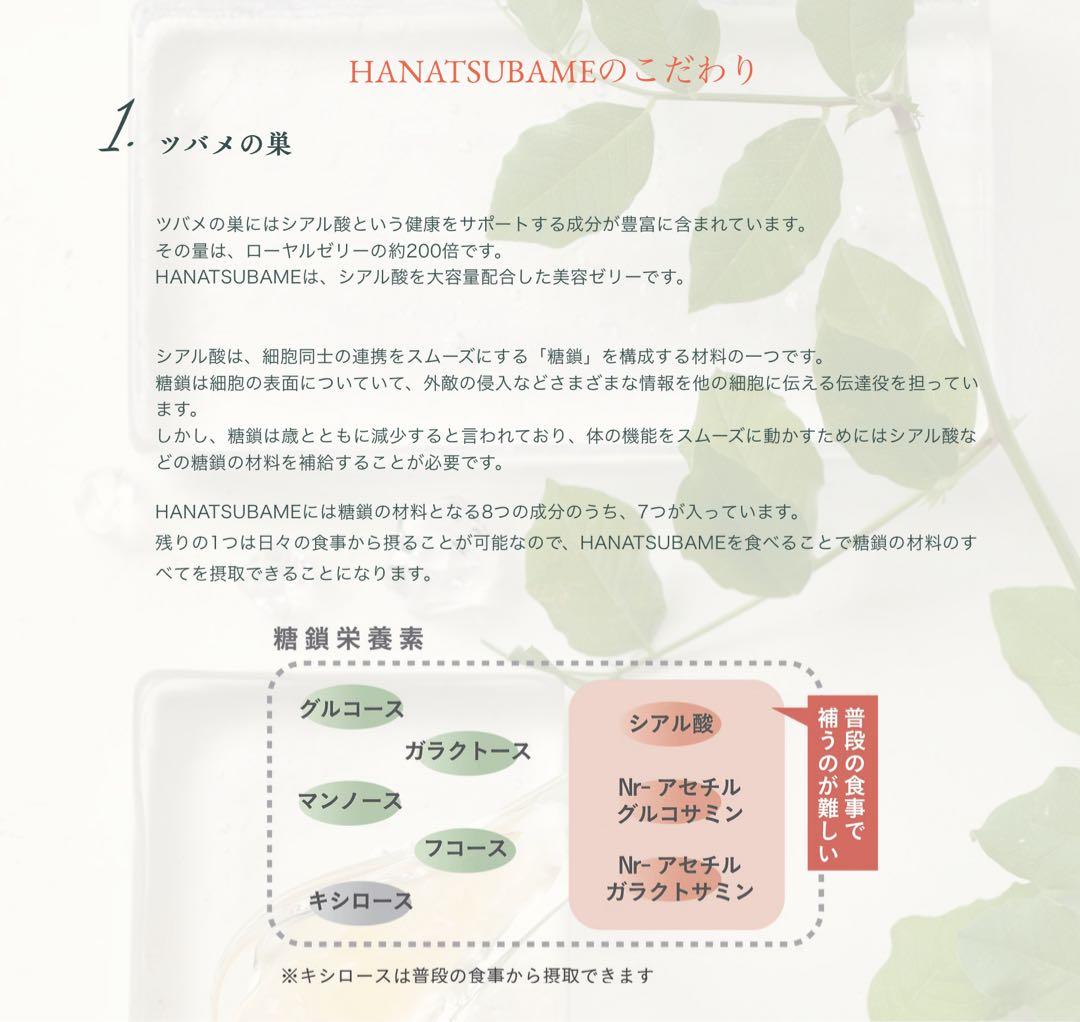 HANATSUBAME ゼリー