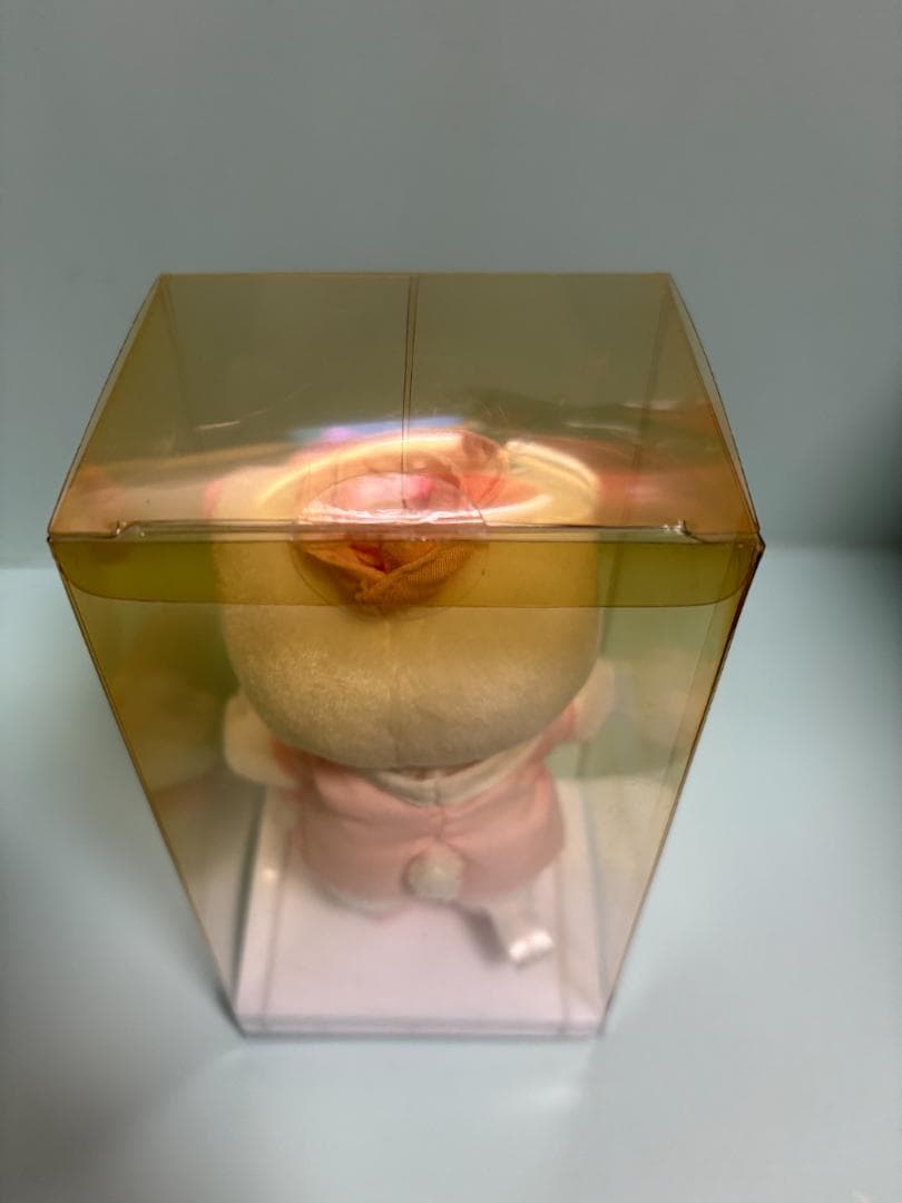 ハローキティ　クリアケース入りぬいぐるみマスコット　うさぎちゃんと一緒　ナース