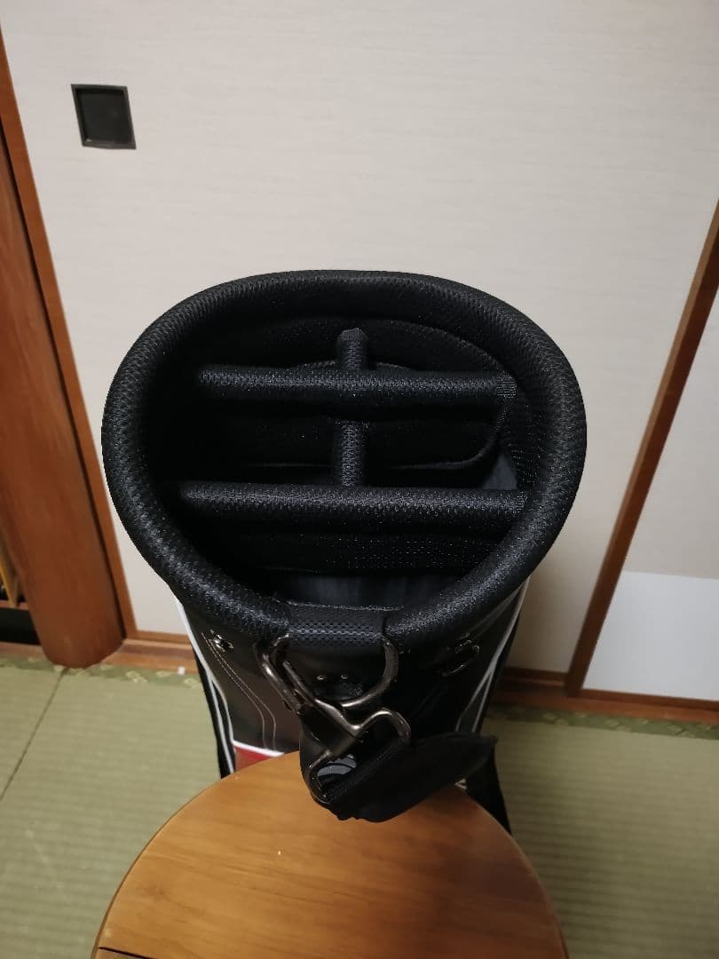 美品 SRIXON スリクソン ゴルフ キャディバッグ フードカバー付