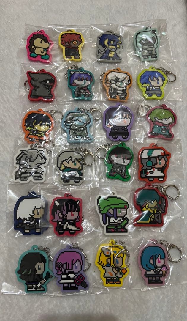 ずっと真夜中でいいのに。　ガチャ　ラバーキーホルダー　24種　コンプ　セット