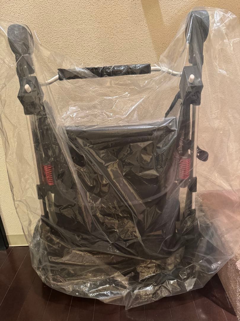 <値下げ>CARINOⅢピッコロカーネ　カリーノ3 未使用ペットカート　グレー