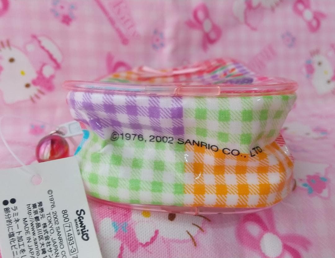 キティ　ポーチ　フルーツ　いちご　サクランボ　2002年　サンリオ