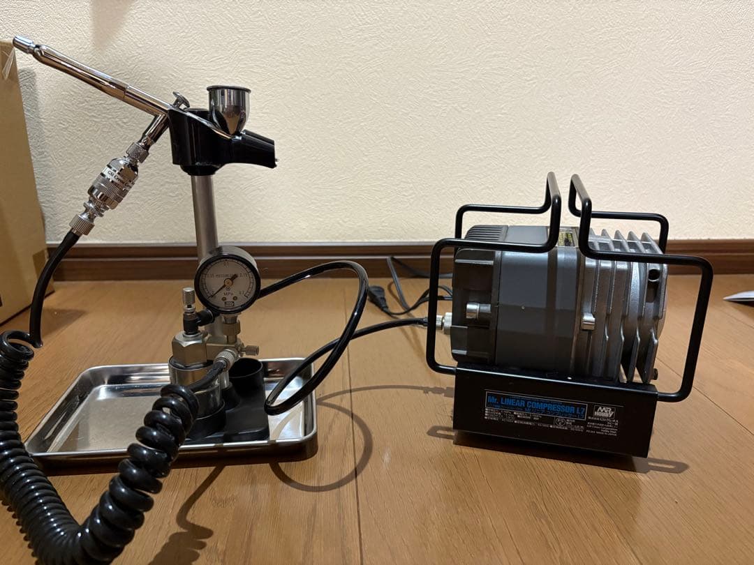 クレオス L7 エアブラシセット、工具等、塗装ブース、乾燥機、洗浄機、塗料類