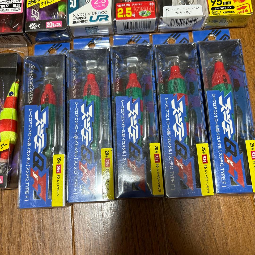 アニサキスッテ　墨族　アメジスト　イカメタル　ケンサキイカ　ドロっパー　鉛スッテ