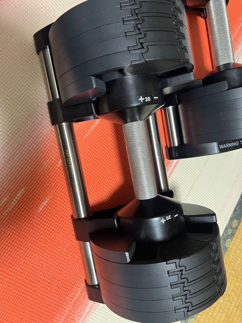 NUO フレックスベル　 可変式ダンベル 20kg セット売り①