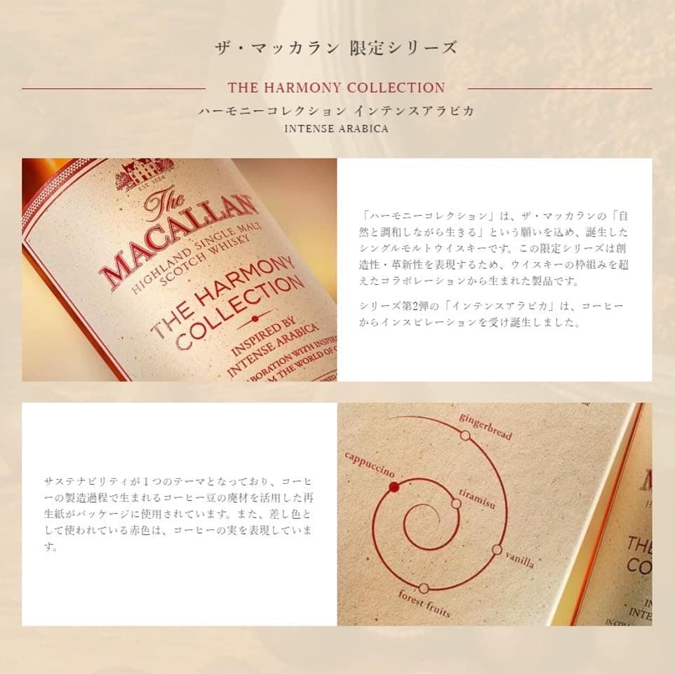ウイスキー The Macallan The Harmony Collection700ml
