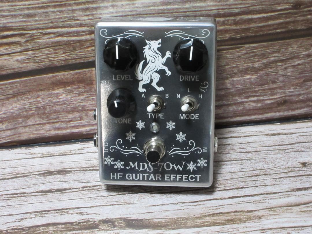 MDS-70W (ハンドメイドディストーションペダル）