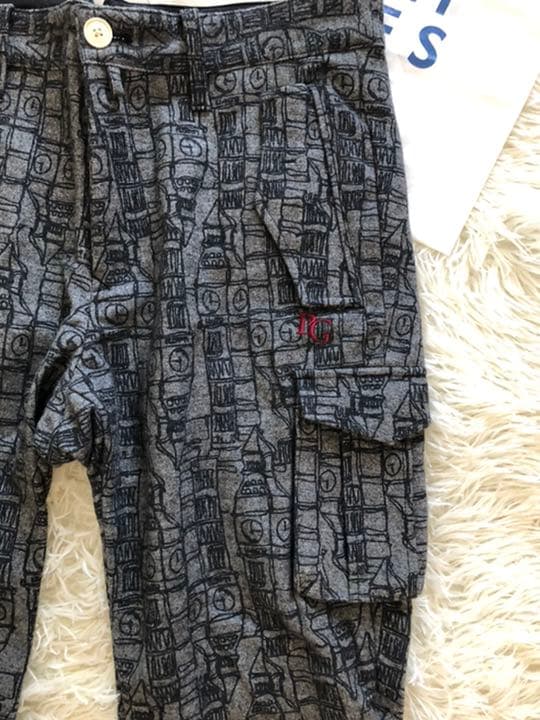 パーリーゲイツグレジャガード起毛仕上げパンツサイズ4