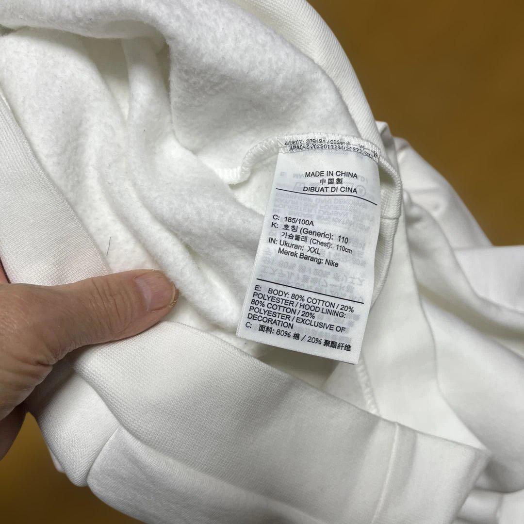 週末セール❣️NIKEジョーダン白❣️スエットセットアップ