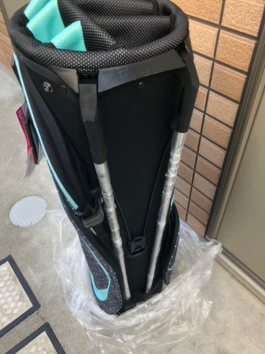 OGIO スタンド付 グレー×スカイブルー フード付 軽量 オジオ