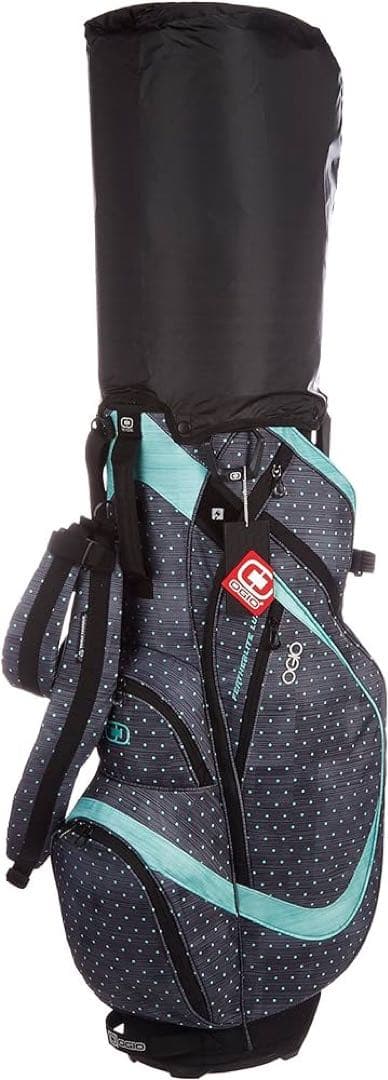 OGIO スタンド付 グレー×スカイブルー フード付 軽量 オジオ