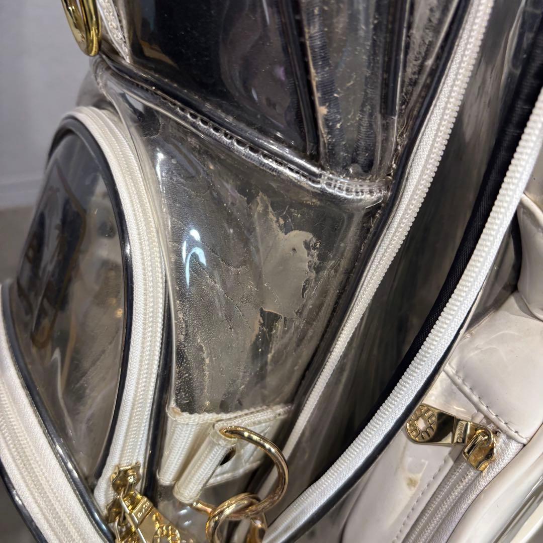 muta MARINE GOLF ムータ スケルトン クリア キャディバッグ