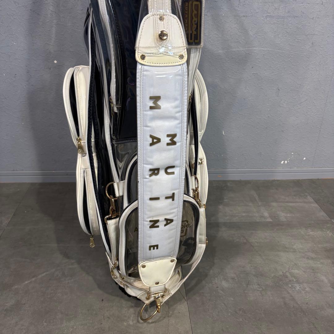 muta MARINE GOLF ムータ スケルトン クリア キャディバッグ