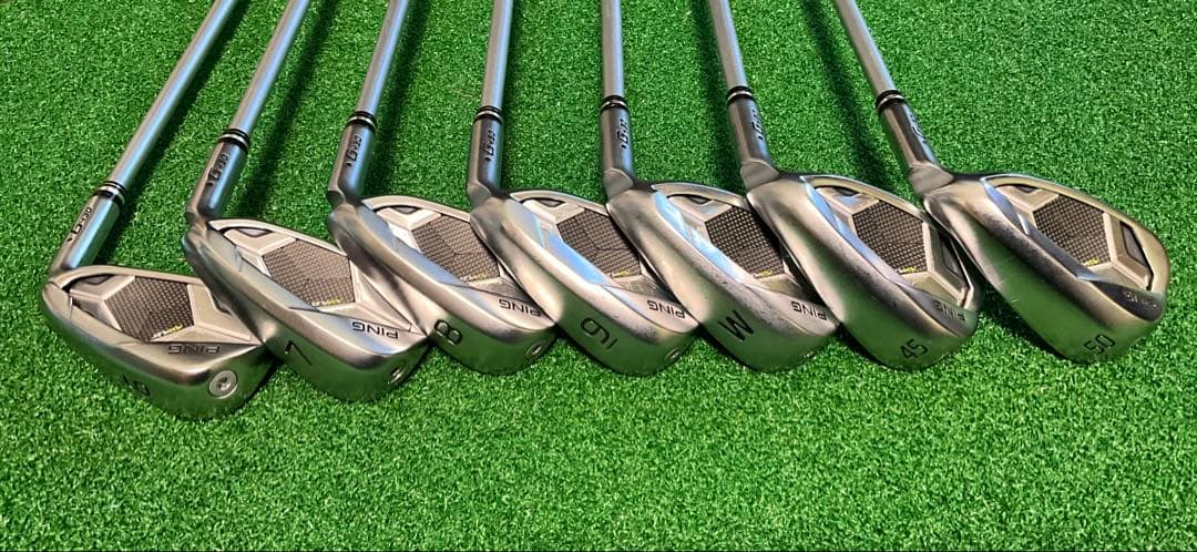 PING G430 アイアン　6〜W 45 50 7本セットFujikuraNX