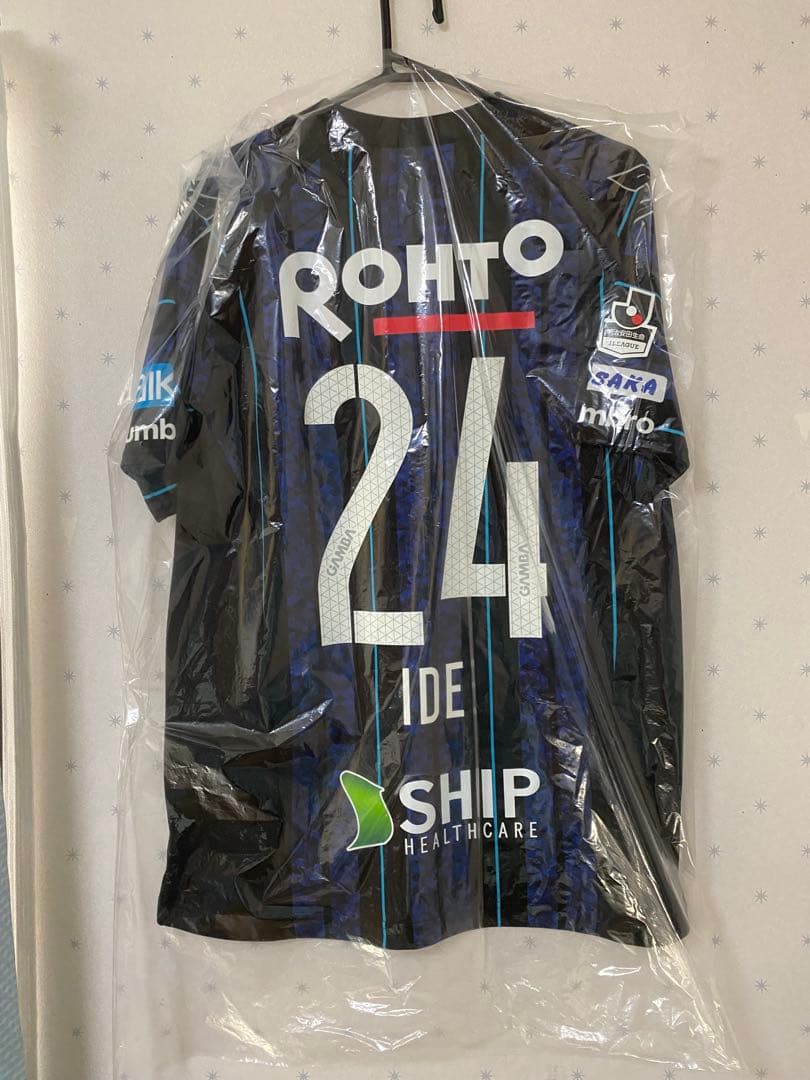 ガンバ大阪　井出遥也選手　ユニフォーム　7点セット　Jリーグ