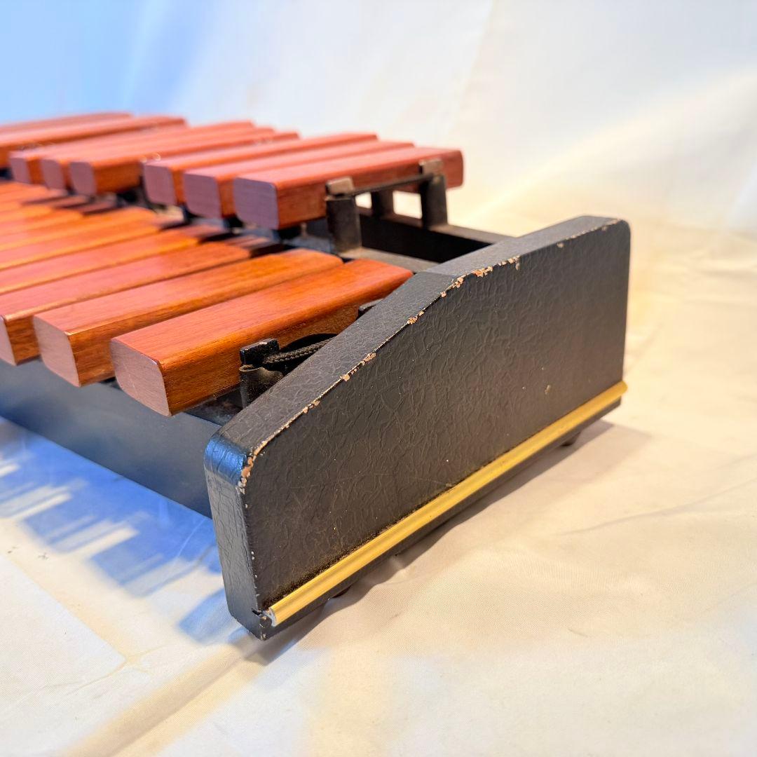 KOROGI 木製　木琴　シロフォン　コオロギ　卓上木琴　マレット　4本付