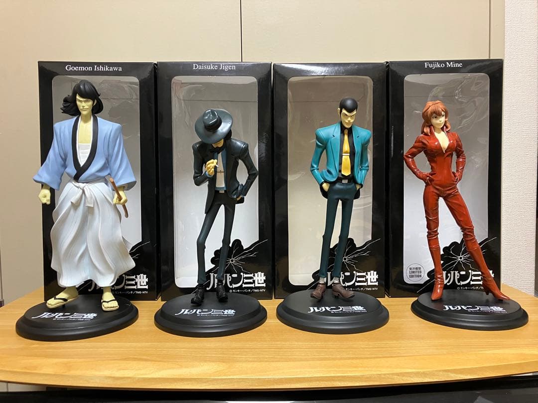 【年代物】ルパン三世　ダイブフィギュア　一番くじセット【画像1＆2枚目】