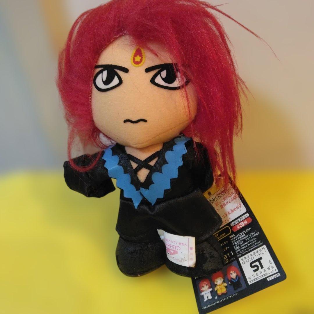 レトロX JAPAN　hide さんぬいぐるみ ／ストラップ/下敷き6点 セット