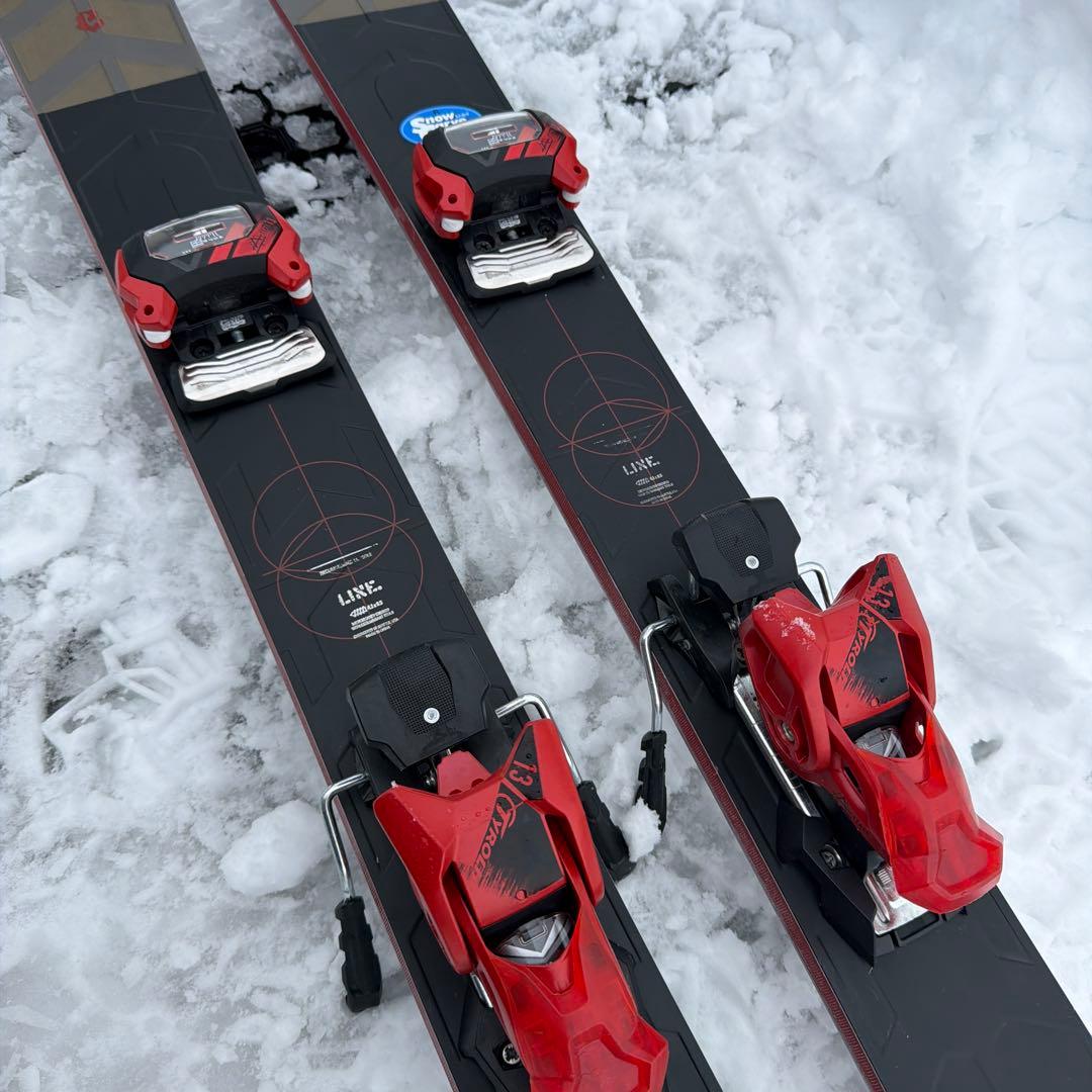 LINE BLADE スキー 181cm メンテナンス済み