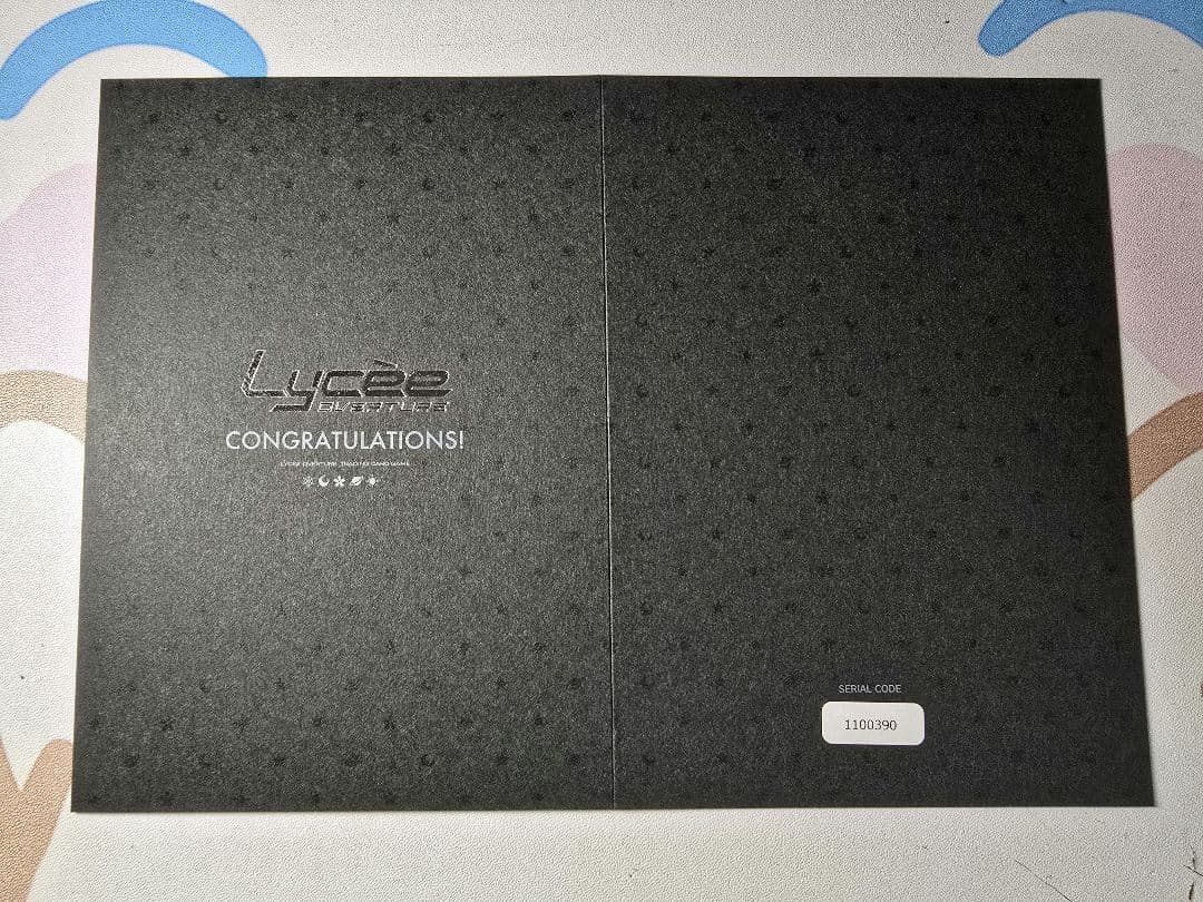 Lycee リセ 直筆サイン朱雀院撫子 Spサイン 　柳ひとみ 台紙付き