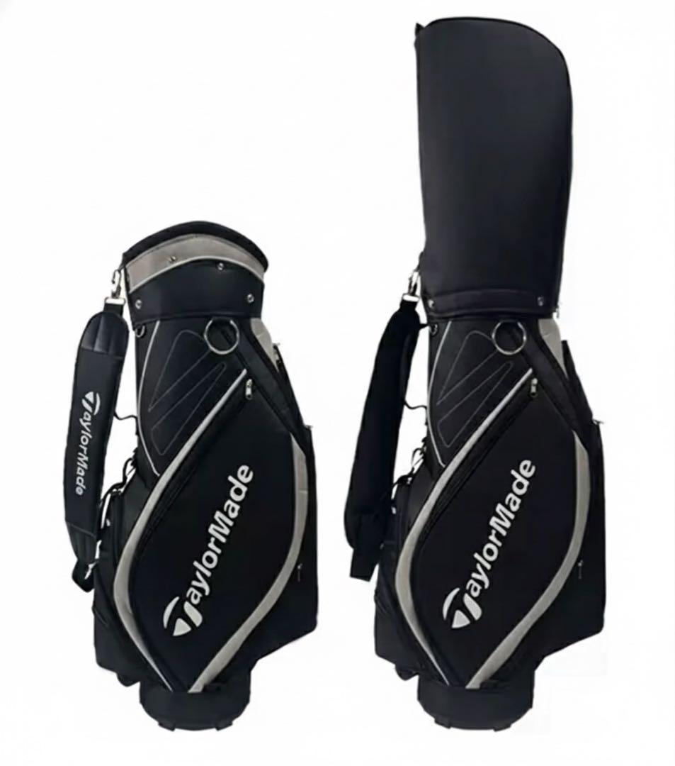 新品未使用　テーラーメイド　キャディバッグ　軽量　ブラック&グレー