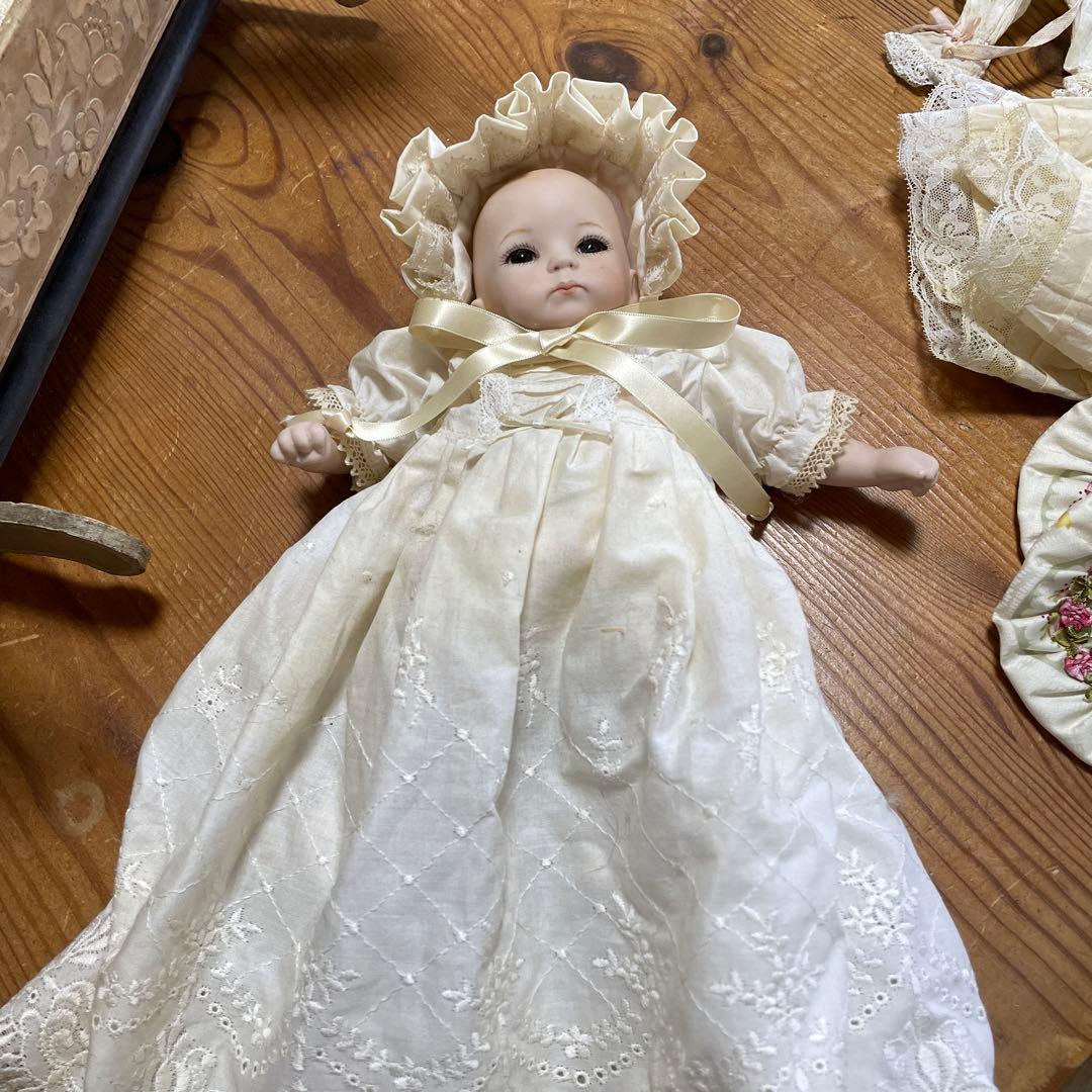 フランスアンティークベビーベッドセット