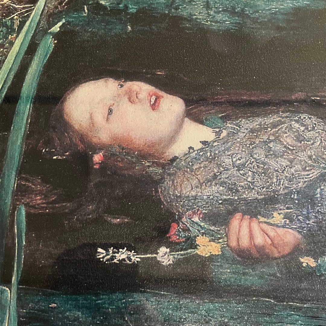 J.E.ミレイ作　オフェーリア　A.C.P絵画 テート・ギャラリー　複製画