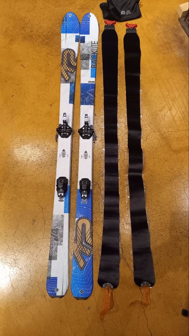 k2　バックライト74 中古山スキー　dynafit tlt 　　シールおまけ