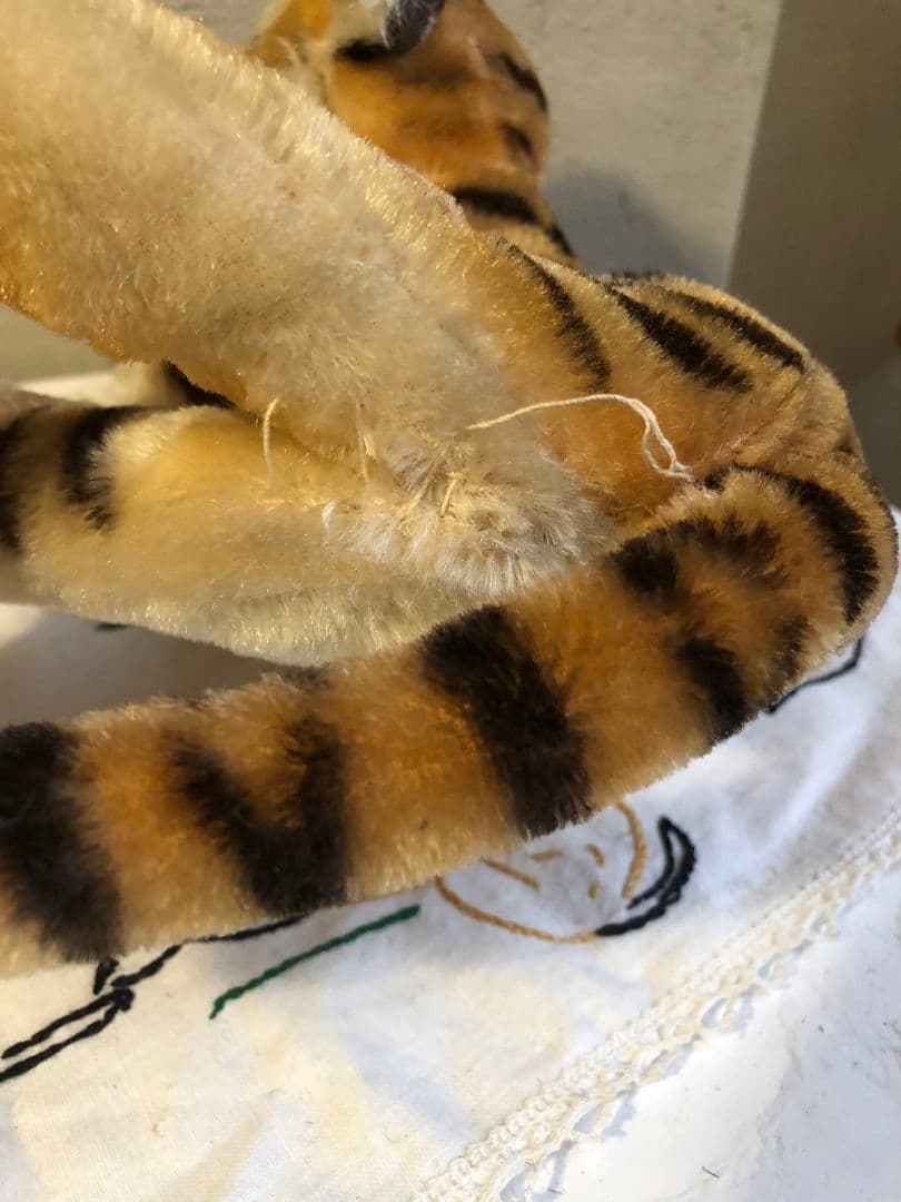 アンティーク シュタイフ タイガー テディ