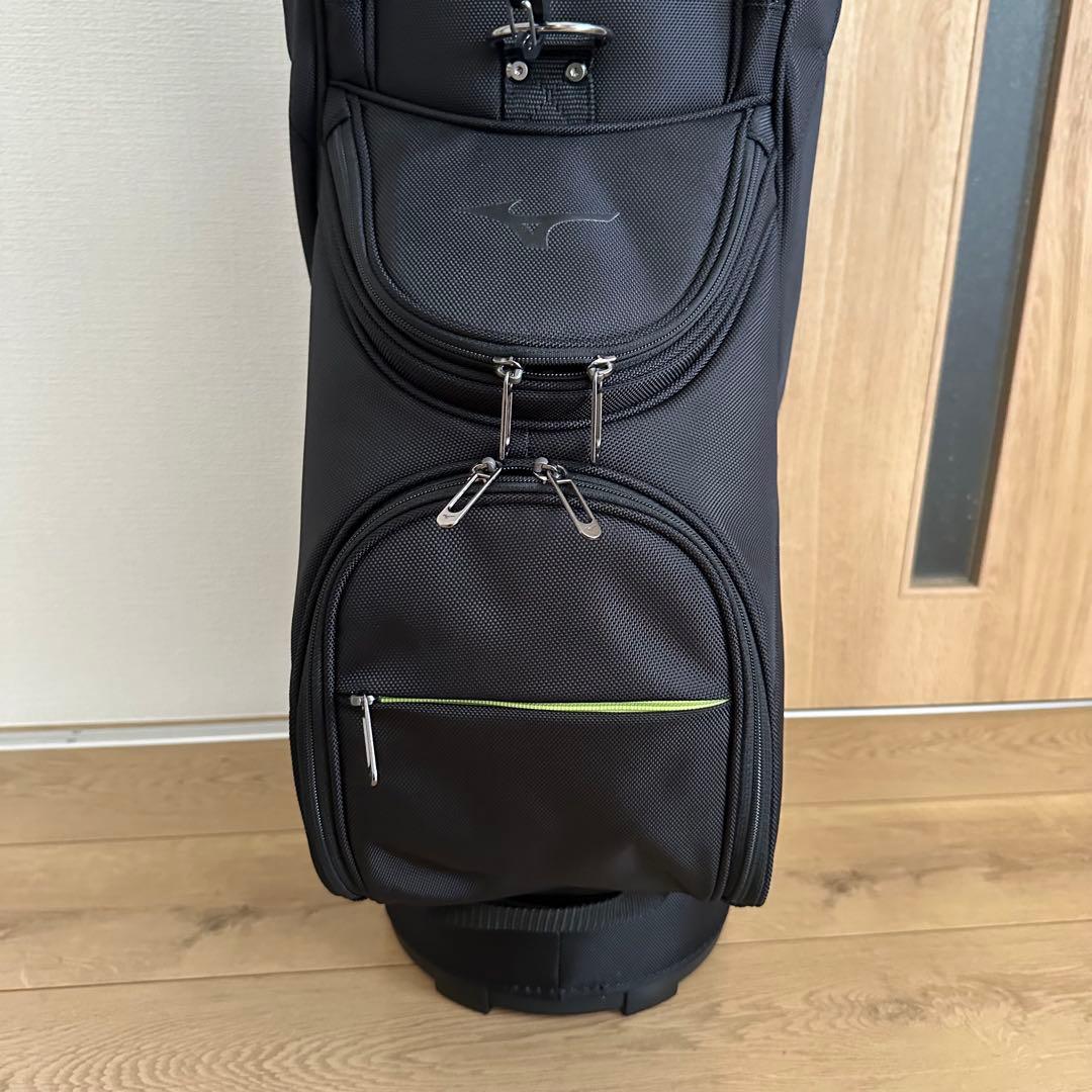 未使用 MIZUNOキャディバッグ 5LJC2201 NEXLITE ブラック