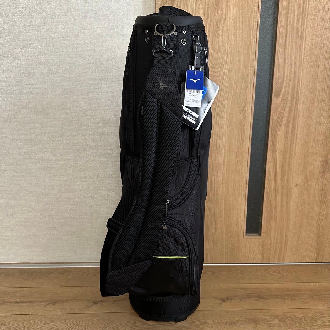 未使用 MIZUNOキャディバッグ 5LJC2201 NEXLITE ブラック