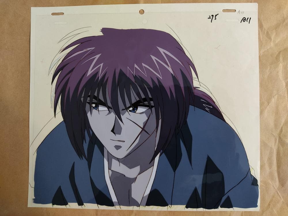 るろうに剣心のセル画