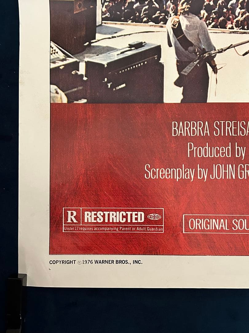 スター誕生　USオリジナル映画ポスター